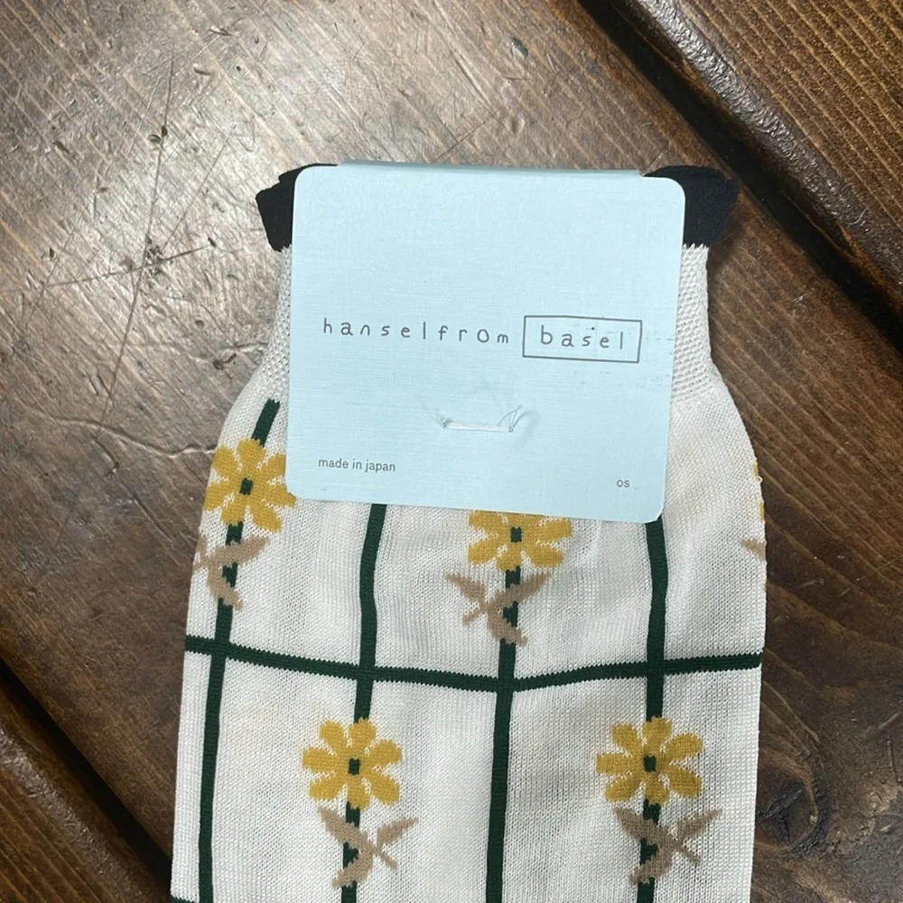 HANSEL FROM BASEL Plot Crew Socks NWT
